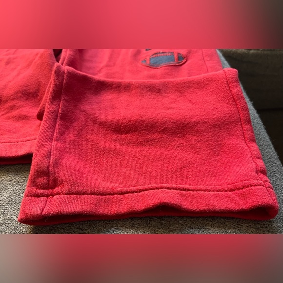 Abercrombie Kids Red Fleece Lined Sweatpants - Size 13/14 - Picture 9 of 9